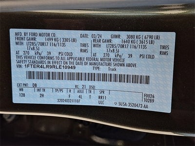 2024 Ford Ranger Raptor