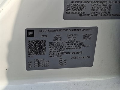 2024 Chevrolet Silverado 2500HD LT