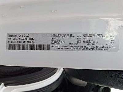 2024 RAM ProMaster 2500 High Roof 136 WB