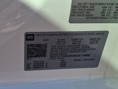 2021 Chevrolet Silverado 1500 LTZ
