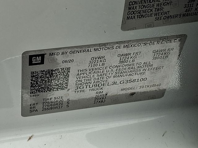 2020 GMC Sierra 1500 SLT