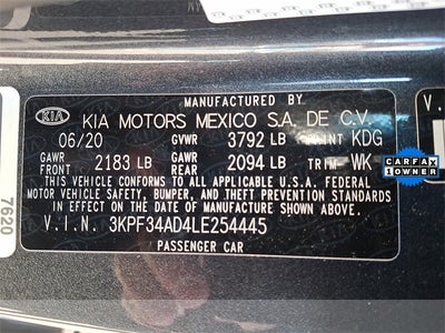 2020 Kia Forte GT-Line