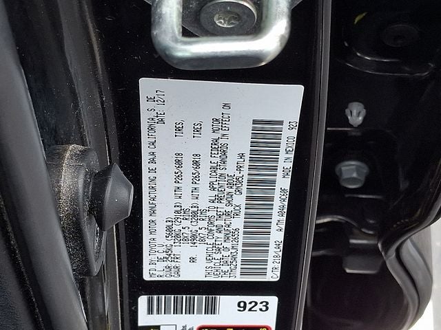 2018 Toyota Tacoma Limited V6