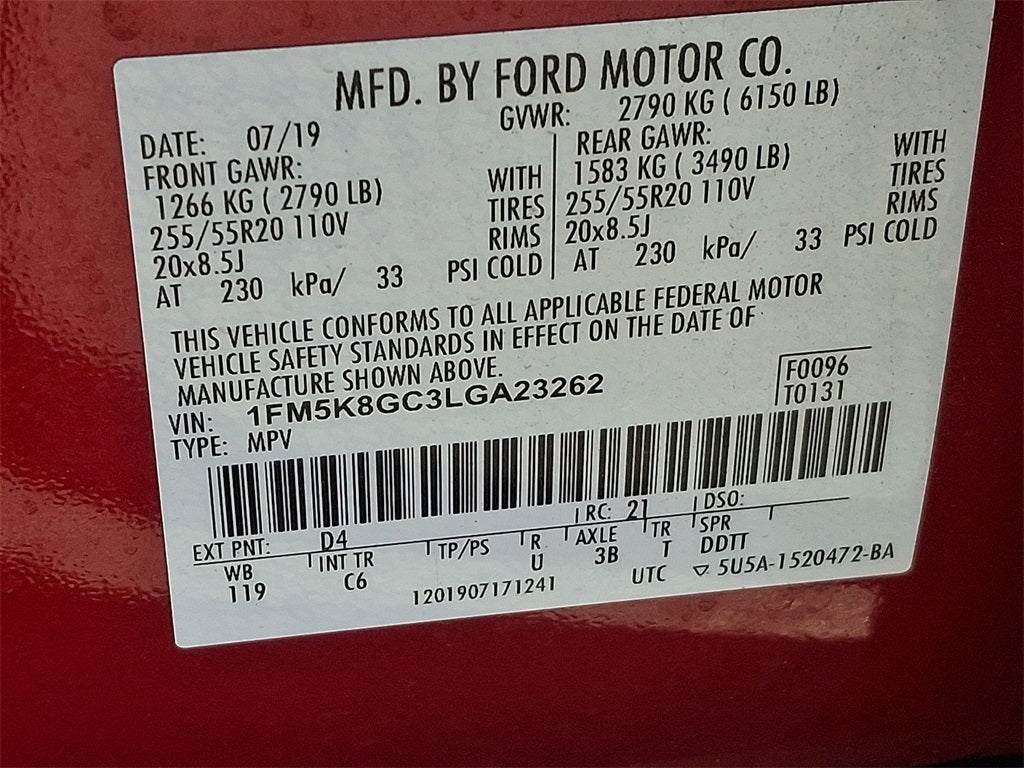 2020 Ford Explorer ST