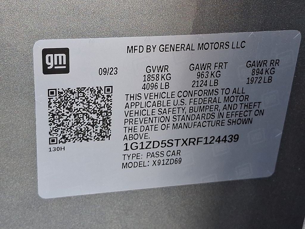 2024 Chevrolet Malibu LT 1LT