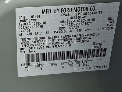 2024 Ford Maverick XLT