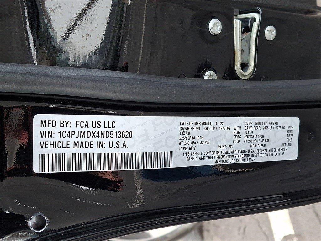 2022 Jeep Cherokee Limited 4x4