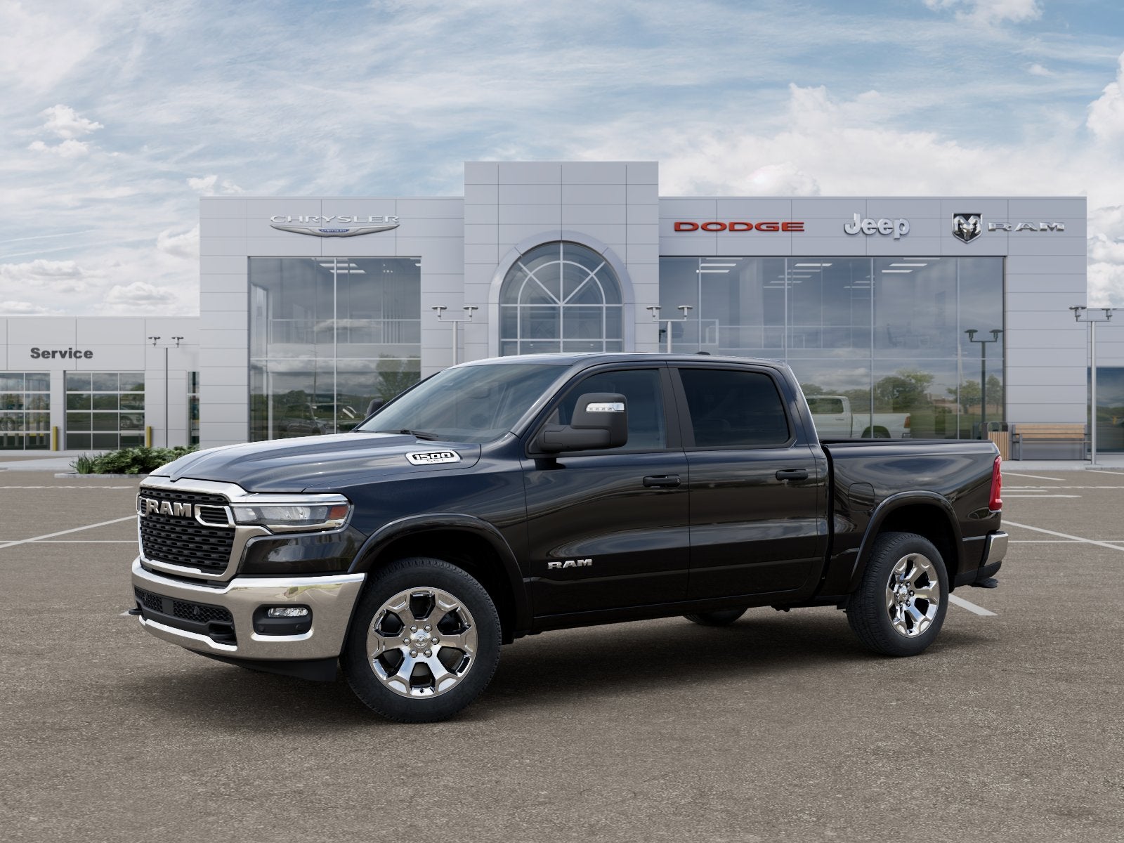 2025 RAM 1500 RAM 1500 BIG HORN CREW CAB 4X4 5'7' BOX