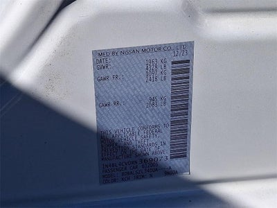 2024 Nissan Altima SR FWD