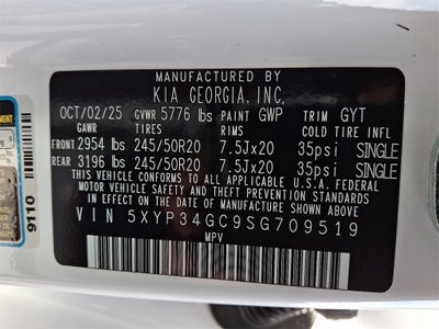 2025 Kia Telluride EX