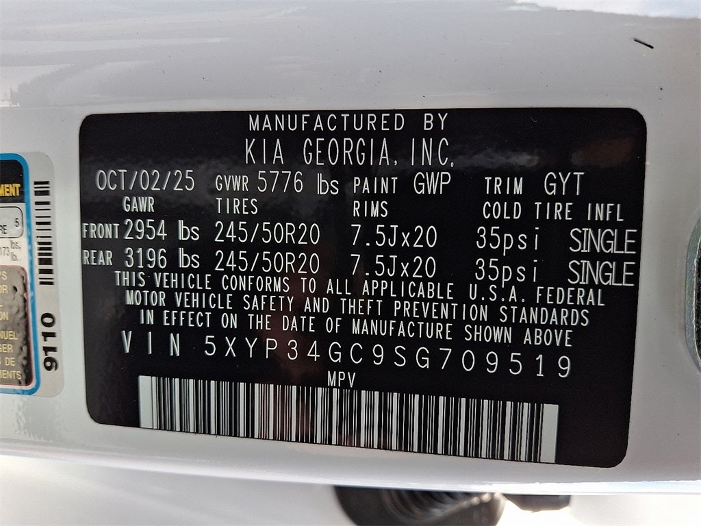 2025 Kia Telluride EX