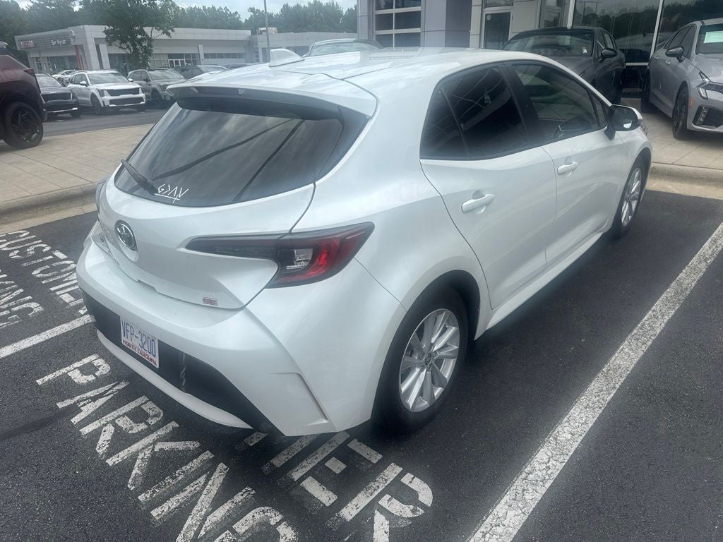 2025 Toyota Corolla Hatchback SE