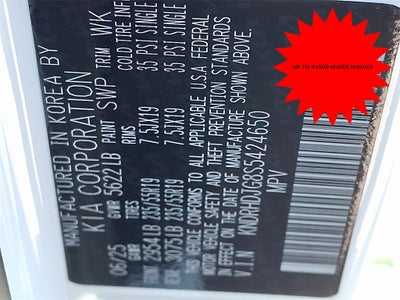 2025 Kia Sorento Hybrid EX