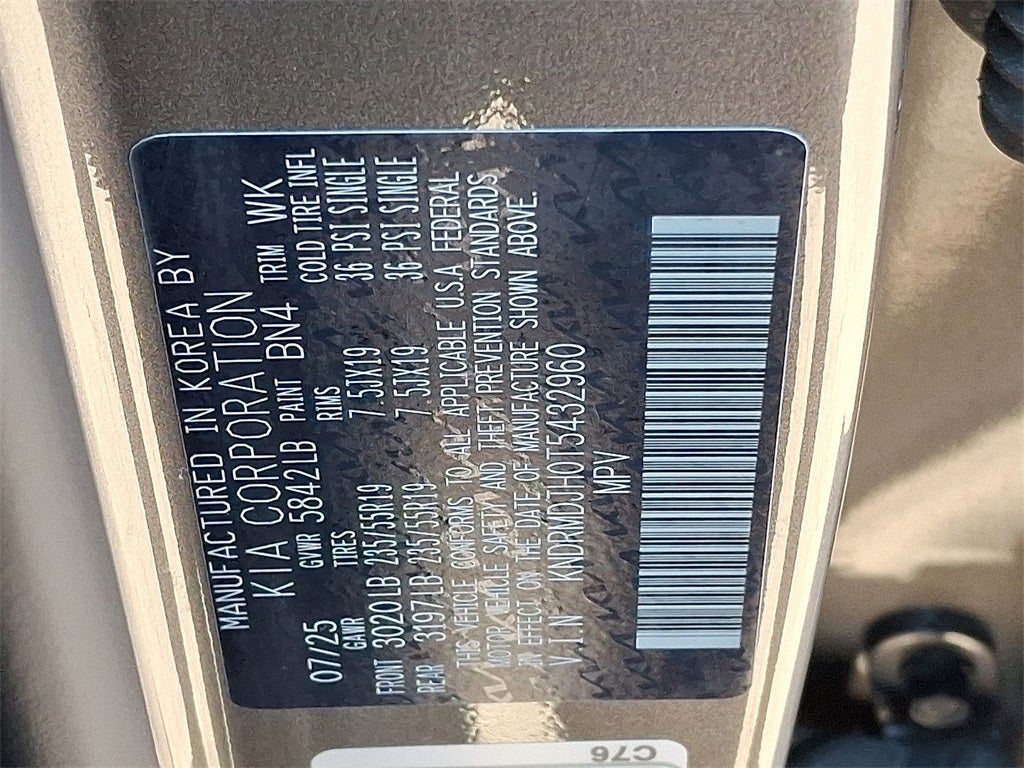 2026 Kia Sorento Plug-In Hybrid SX Prestige