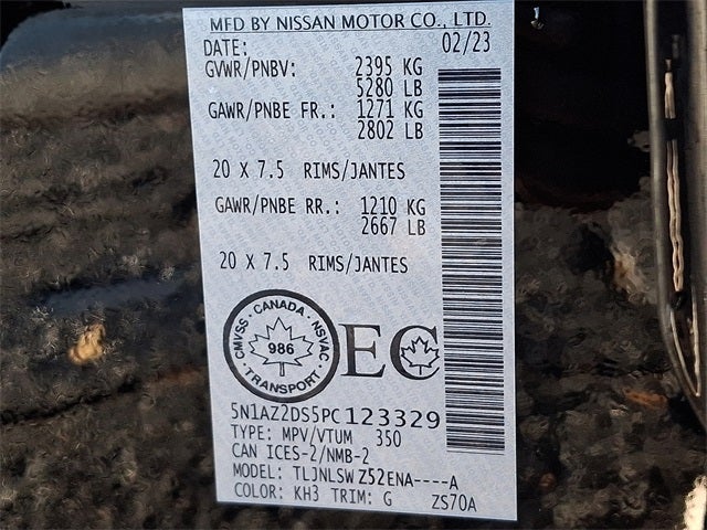 2023 Nissan Murano Platinum