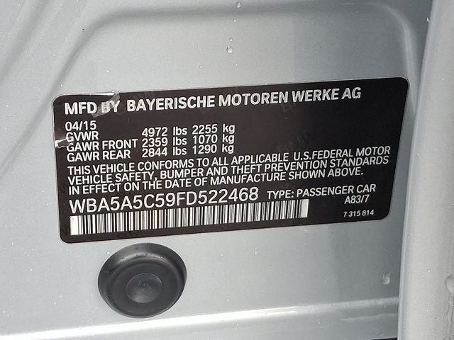 2015 BMW 5 Series 528i