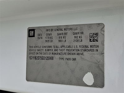 2016 Chevrolet Corvette Stingray 1LT