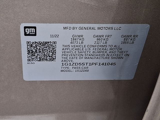 2023 Chevrolet Malibu LT 1LT