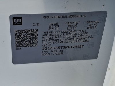 2023 Chevrolet Malibu LT 1LT