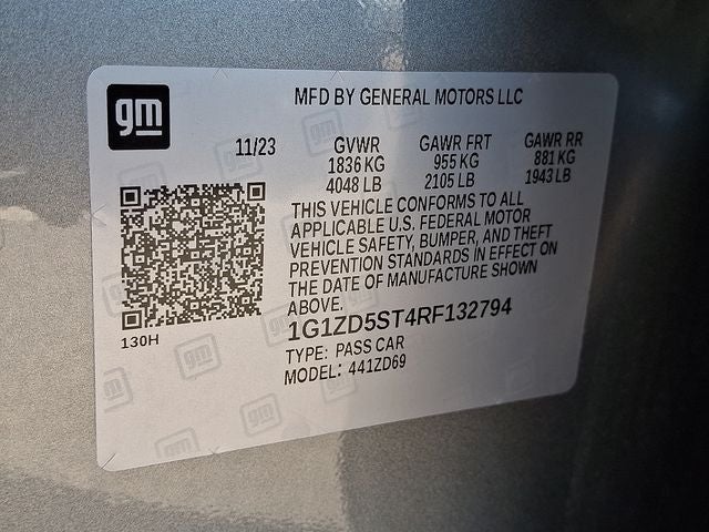 2024 Chevrolet Malibu LT 1LT