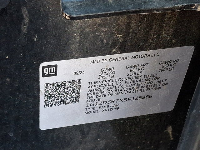 2025 Chevrolet Malibu LT 1LT