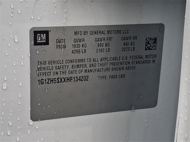 2017 Chevrolet Malibu Premier