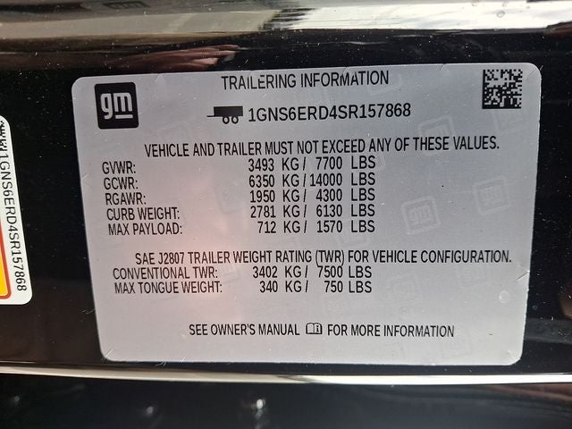 2025 Chevrolet Suburban RST