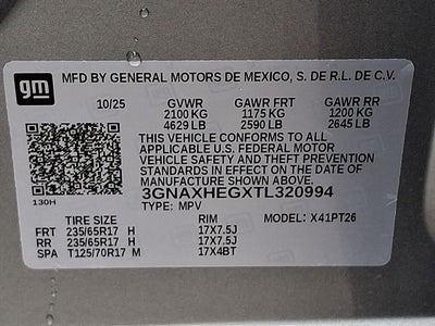2026 Chevrolet Equinox LT