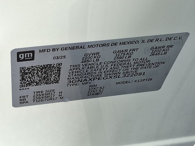 2025 Chevrolet Equinox LT