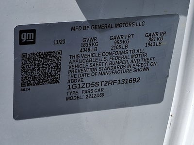 2024 Chevrolet Malibu LT 1LT