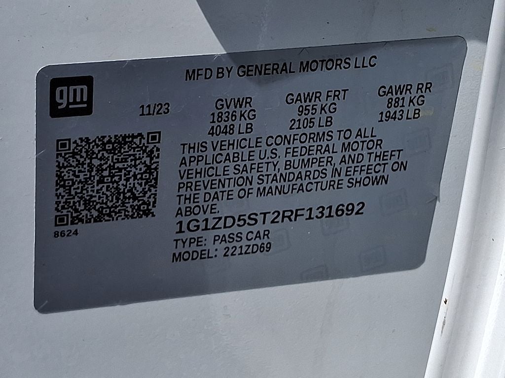 2024 Chevrolet Malibu LT 1LT