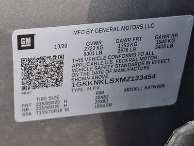 2021 GMC Acadia SLE