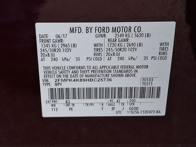 2017 Ford Edge Titanium