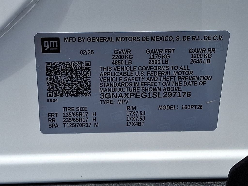 2025 Chevrolet Equinox LT