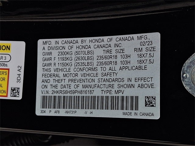 2023 Honda CR-V Hybrid Sport