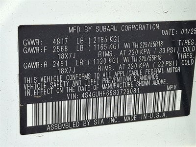 2025 Subaru Crosstrek Sport