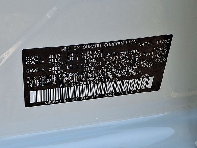 2026 Subaru Crosstrek Limited