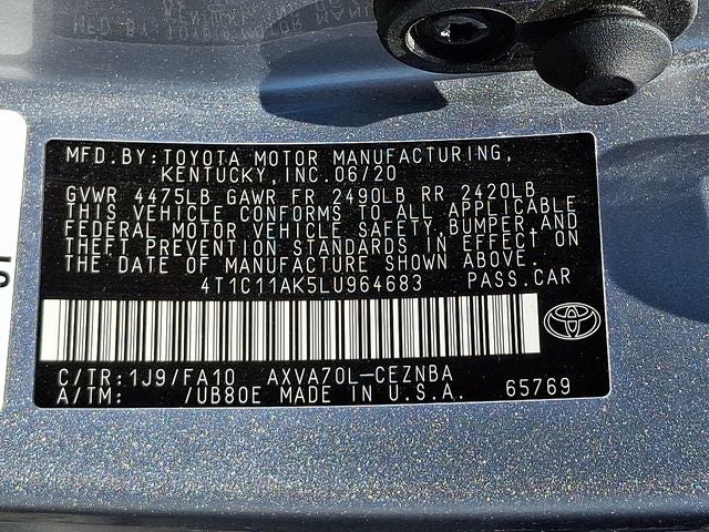 2020 Toyota Camry LE
