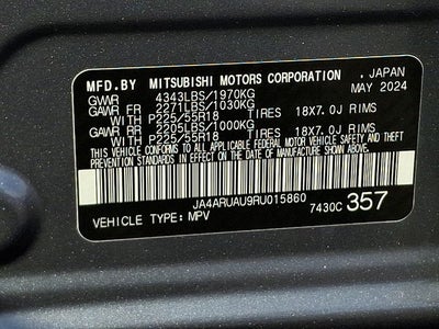 2024 Mitsubishi Outlander Sport 2.0 LE