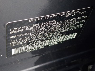 2023 Subaru Forester Limited