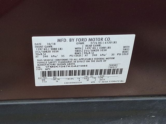 2019 Ford Explorer XLT