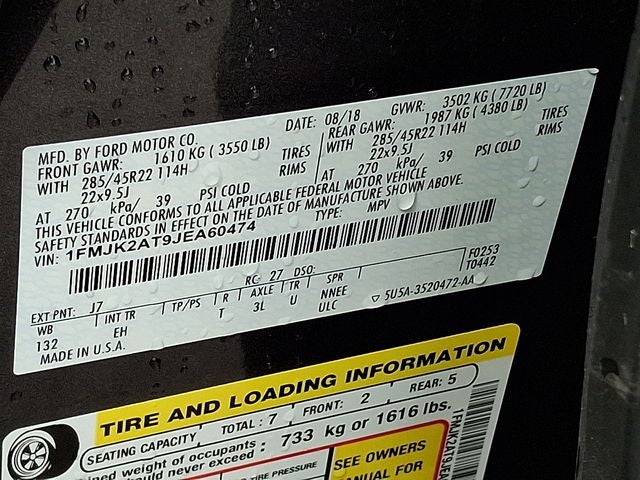 2018 Ford Expedition Max Limited