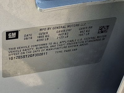 2016 Chevrolet Malibu LT 1LT