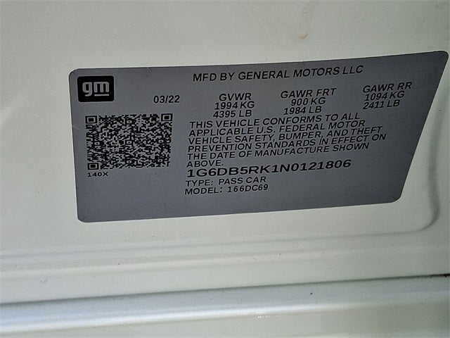 2022 Cadillac CT4 Premium Luxury