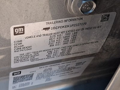 2023 Chevrolet Silverado 1500 LT