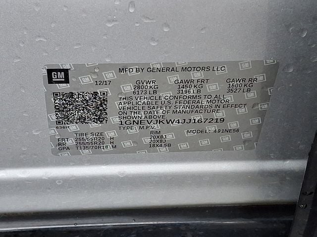 2018 Chevrolet Traverse Premier