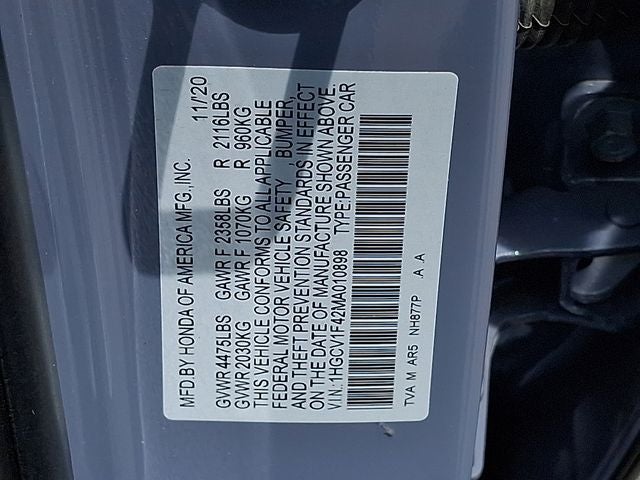 2021 Honda Accord Sport Special Edition