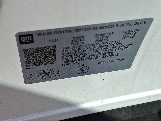 2025 Chevrolet Equinox LT