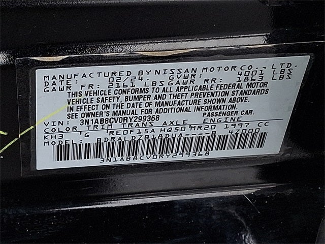 2024 Nissan Sentra SV