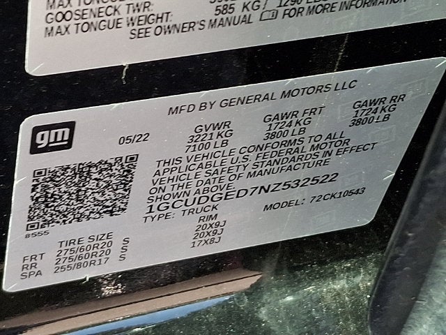 2022 Chevrolet Silverado 1500 LTZ
